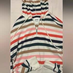 Aero semi cropped hoodie